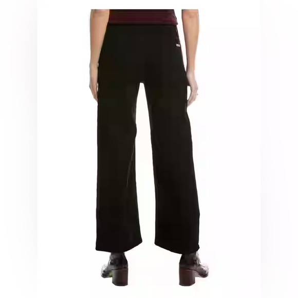 HUDSON Jeans Rosalie Black Rinse High-Rise Wide Leg Ankle Jean - Picture 4 of 10